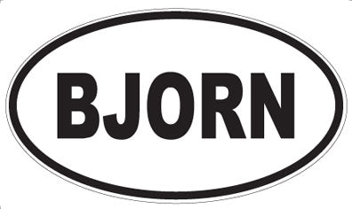 BJORN - Oval Magnet