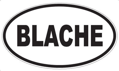 BLACHE - Oval Magnet