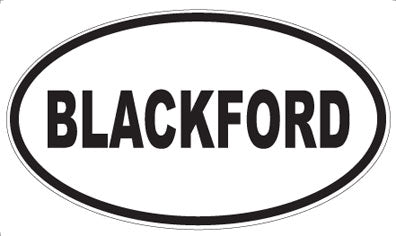 BLACKFORD - Oval Magnet