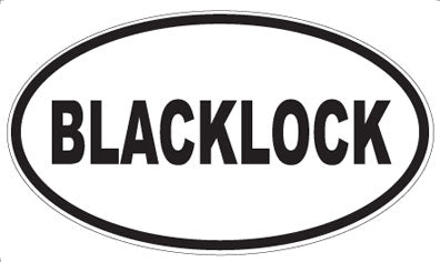 BLACKLOCK - Oval Magnet