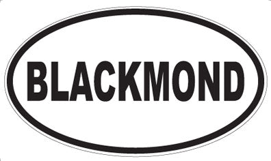 BLACKMOND - Oval Magnet