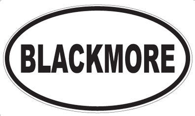 BLACKMORE - Oval Magnet