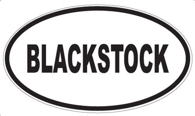 BLACKSTOCK - Oval Magnet