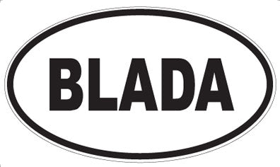 BLADA - Oval Magnet
