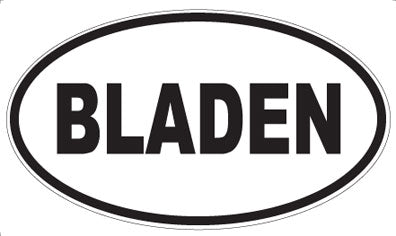 BLADEN - Oval Magnet