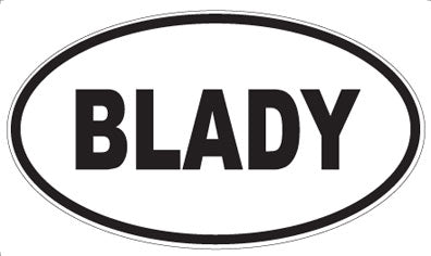BLADY - Oval Magnet
