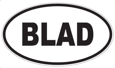 BLAD - Oval Magnet