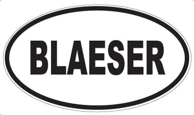 BLAESER - Oval Magnet