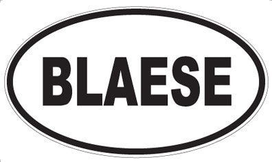 BLAESE - Oval Magnet