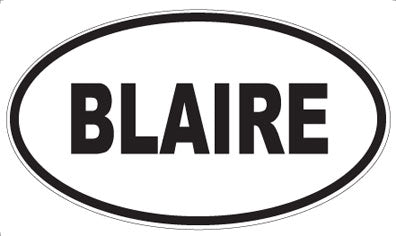 BLAIRE - Oval Magnet