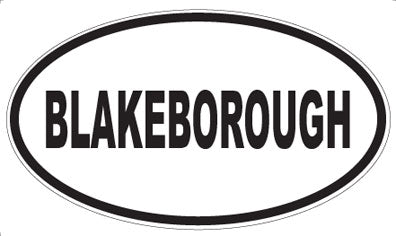 BLAKEBOROUGH - Oval Magnet
