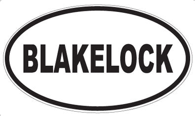 BLAKELOCK - Oval Magnet