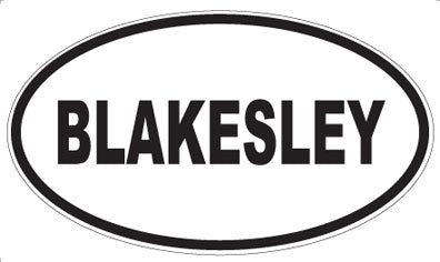 BLAKESLEY - Oval Magnet