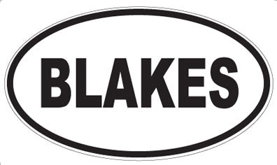 BLAKES - Oval Magnet