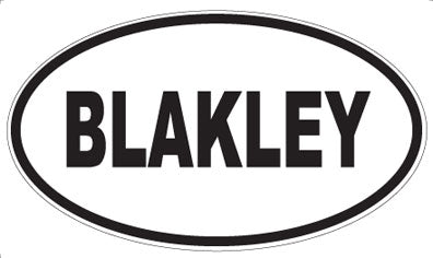 BLAKLEY - Oval Magnet