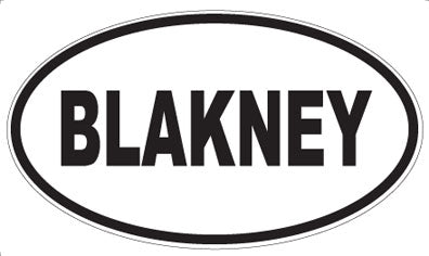 BLAKNEY - Oval Magnet