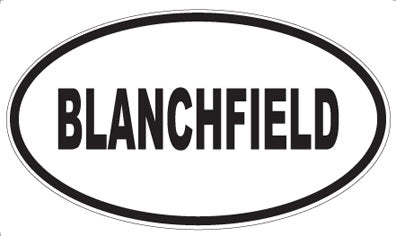 BLANCHFIELD - Oval Magnet