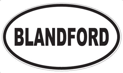 BLANDFORD - Oval Magnet