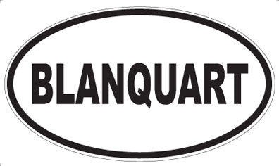 BLANQUART - Oval Magnet