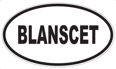 BLANSCET - Oval Magnet