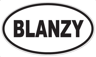 BLANZY - Oval Magnet