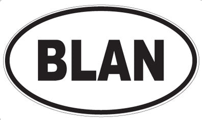 BLAN - Oval Magnet