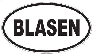 BLASEN - Oval Magnet