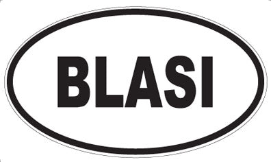 BLASI - Oval Magnet