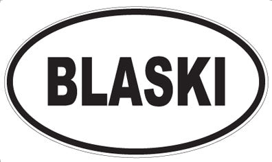 BLASKI - Oval Magnet