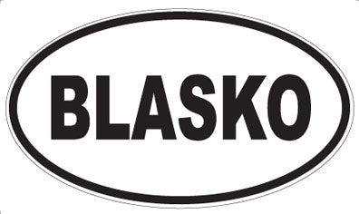 BLASKO - Oval Magnet