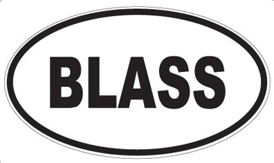BLASS - Oval Magnet