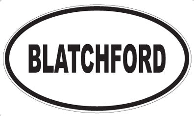 BLATCHFORD - Oval Magnet
