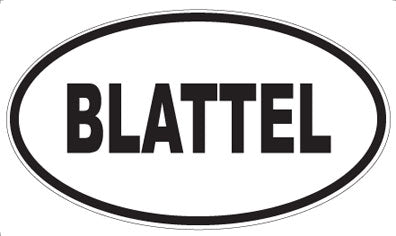 BLATTEL - Oval Magnet