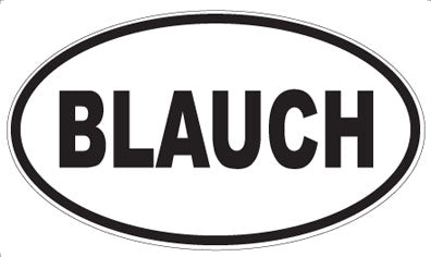 BLAUCH - Oval Magnet