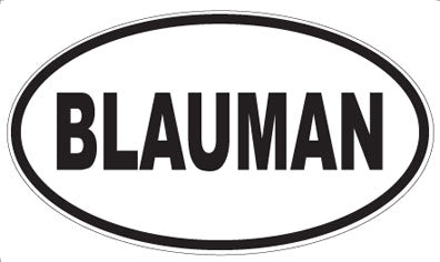 BLAUMAN - Oval Magnet