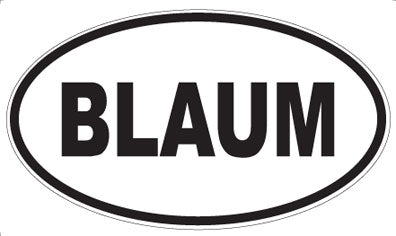 BLAUM - Oval Magnet