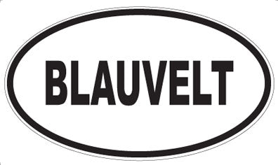 BLAUVELT - Oval Magnet