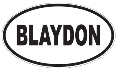 BLAYDON - Oval Magnet