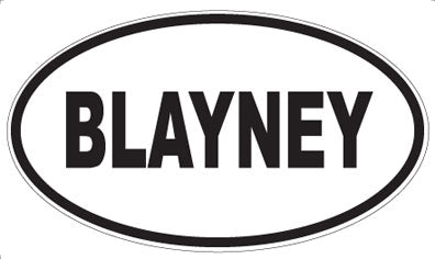 BLAYNEY - Oval Magnet