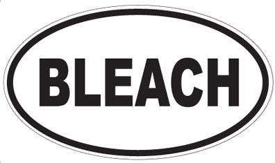 BLEACH - Oval Sticker