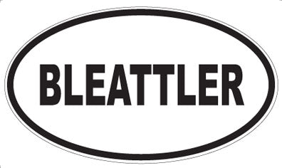 BLEATTLER - Oval Magnet