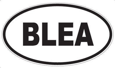 BLEA - Oval Magnet
