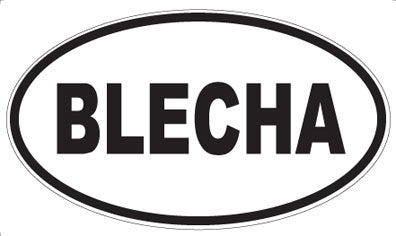 BLECHA - Oval Magnet