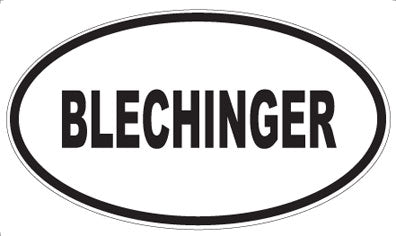 BLECHINGER - Oval Magnet