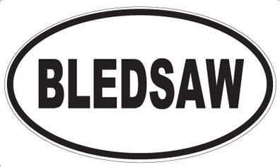 BLEDSAW - Oval Magnet