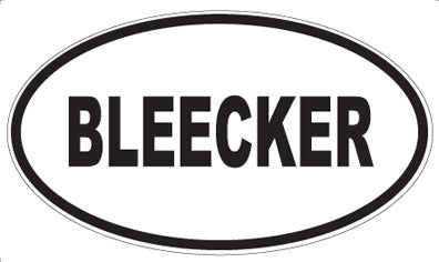 BLEECKER - Oval Magnet