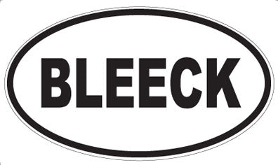 BLEECK - Oval Magnet