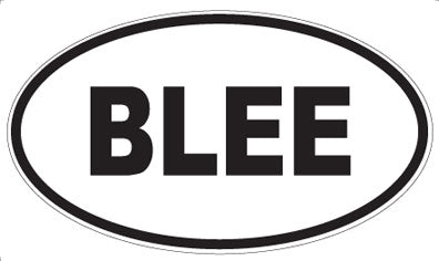 BLEE - Oval Magnet