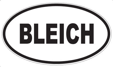 BLEICH - Oval Magnet