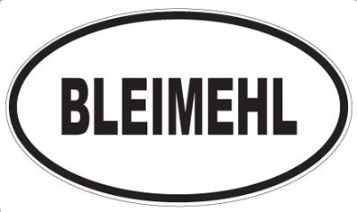 BLEIMEHL - Oval Magnet